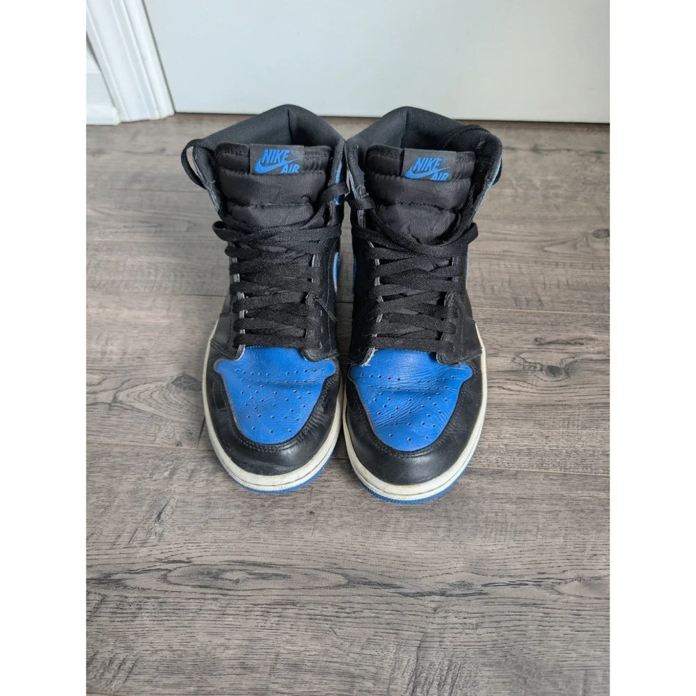 Nike Air Jordan 1 Retro High OG 'Royal' 2017 Blue Black Size 10 555088-007